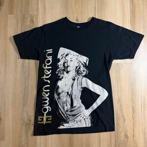Vintage Gwen Stefani The Sweet Escape Tour Y2K Black Shirt Sz M 2000s Pop Rock